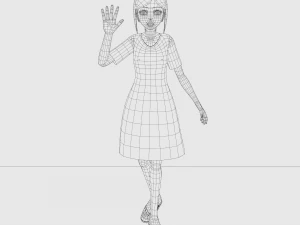 Female - Type 3 3D Model