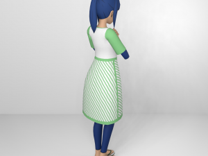 Female - Type 3 3D Model