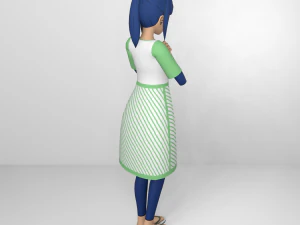 Female - Type 3 3D Model