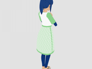 Female - Type 3 3D Model