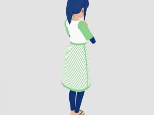 Female - Type 3 3D Model