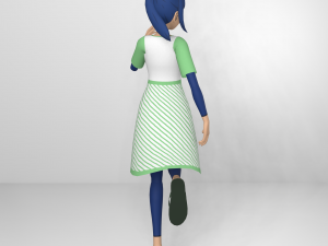 Female - Type 3 3D Model