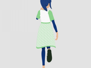 Female - Type 3 3D Model