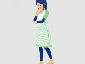 Female - Type 3 3D Model