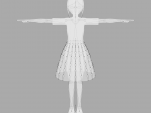 Female - Type 3 3D Model