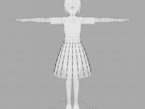 Female - Type 3 3D Model