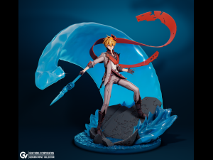Tartaglia Genshin Impact 3D Print Model