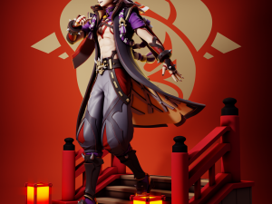 Itto Genshin Impact 3D Print Model