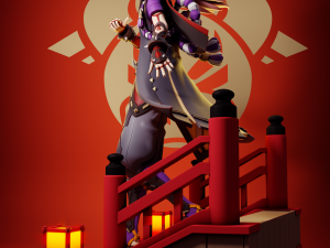 Itto Genshin Impact 3D-Druckmodell