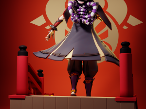 Itto Genshin Impact 3D-Druckmodell