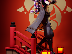 Itto Genshin Impact 3D-Druckmodell