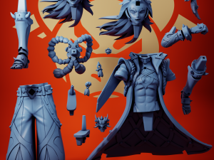 Itto Genshin Impact 3D-Druckmodell