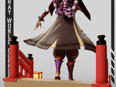 Itto Genshin Impact Modelo de impresión 3D
