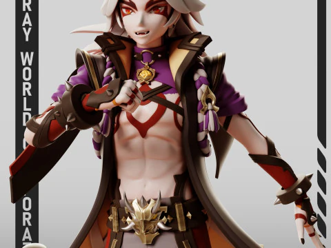Itto Genshin Impact 3D Print Model