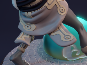Hilichurl Genshin Impact Modelo de Impressão 3D