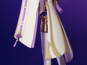 Kamisato Ayato Genshin Impact Modelo de Impressão 3D