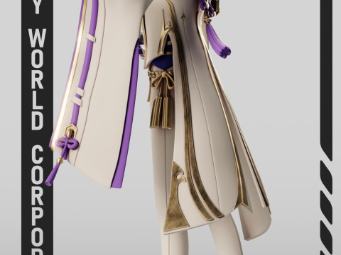 Kamisato Ayato Genshin Impact 3D Print Model