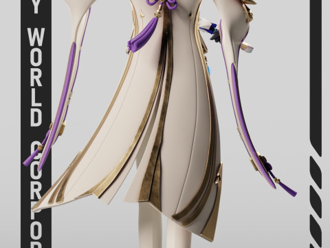 Kamisato Ayato Genshin Impact 3D Print Model