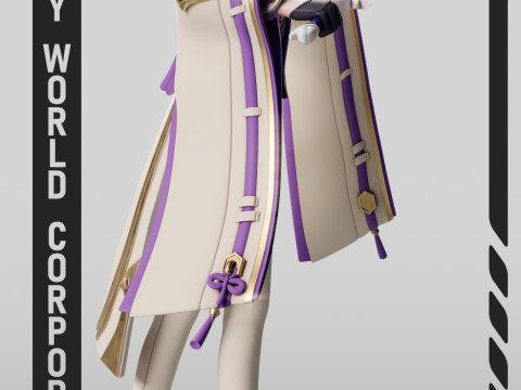 Kamisato Ayato Genshin Impact 3D Print Model