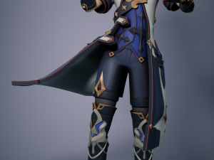Albedo Kreideprinz - Genshin Impact Model Cetak 3D