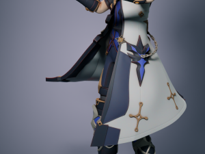 Albedo Kreideprinz - Genshin Impact Model Cetak 3D