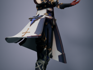 Albedo Kreideprinz - Genshin Impact Model Cetak 3D