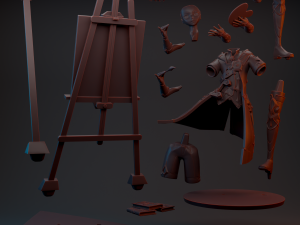 Albedo Kreideprinz - Genshin Impact Model Cetak 3D