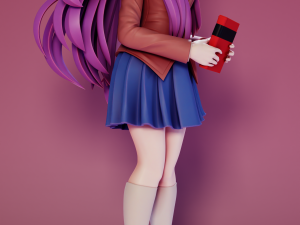 Yuri Doki Doki Literature Club 3D Принт Модель