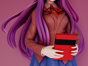 Yuri Doki Doki Literature Club 3D Принт Модель