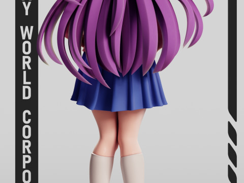 Yuri Doki Doki Literature Club 3D Принт Модель