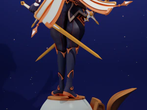 Aether Genshin Impact 3D Print Model