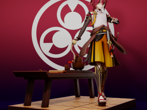 Shikanoin Heizou - Genshin Impact 3D Print Model