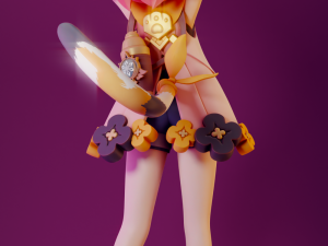 Diona 2 Genshin Impact 3D Print Model