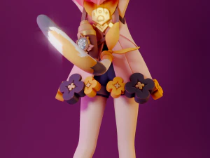 Diona 2 Genshin Impact 3D Print Model