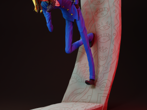 Nougami Neuro Neuro Supernatural Detective 3D Druckmodell