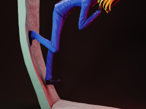 Nougami Neuro Neuro Supernatural Detective 3D Druckmodell