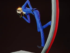 Nougami Neuro Neuro Supernatural Detective 3D Print Model