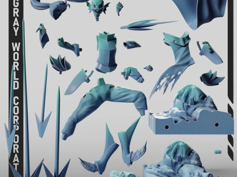 Undyne Undertale Modello di stampa 3D