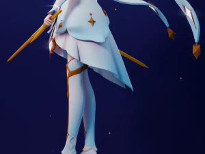 Lumine Genshin Impact 3D Print Model