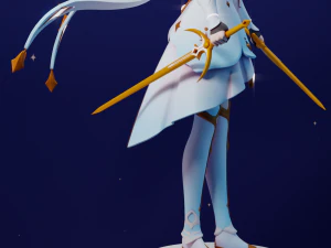 Lumine Genshin Impact 3D Print Model