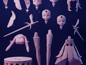 Lumine Genshin Impact 3D Print Model