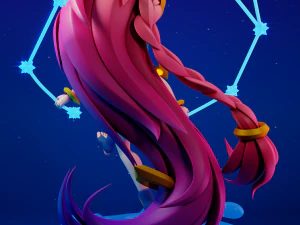 Zoe League of Legends 3D Print Model
