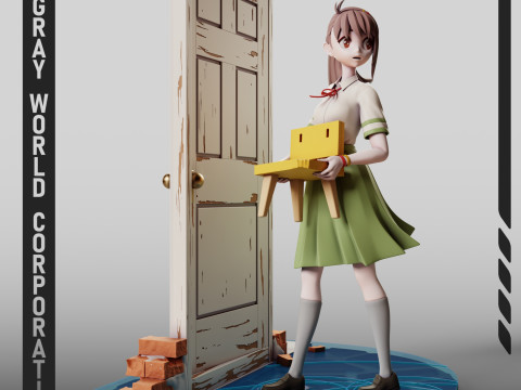 Suzume Suzume no Tojimari 3D Druckmodell