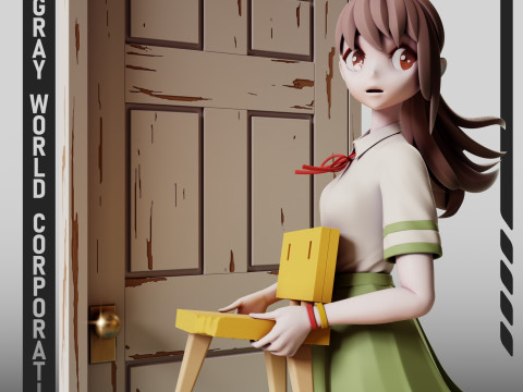 Suzume Suzume no Tojimari 3D Druckmodell