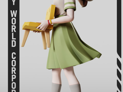 Suzume Suzume no Tojimari 3D Druckmodell