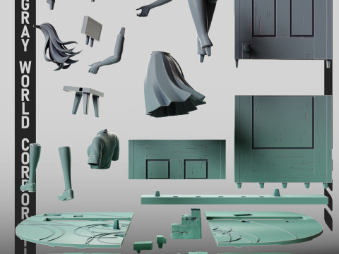 Suzume Suzume no Tojimari 3D Druckmodell