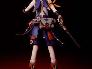 Bennett - Genshin Impact 3D printmodel