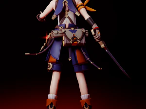 Bennett - Genshin Impact 3D Print Model