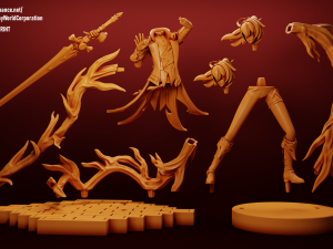 Diluc Red Dead of Night - Genshin Impact Modelo de Impressão 3D