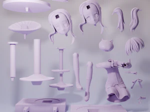 Chino Kafuu Gochuumon wa Usagi Desu ka 3D Print Model